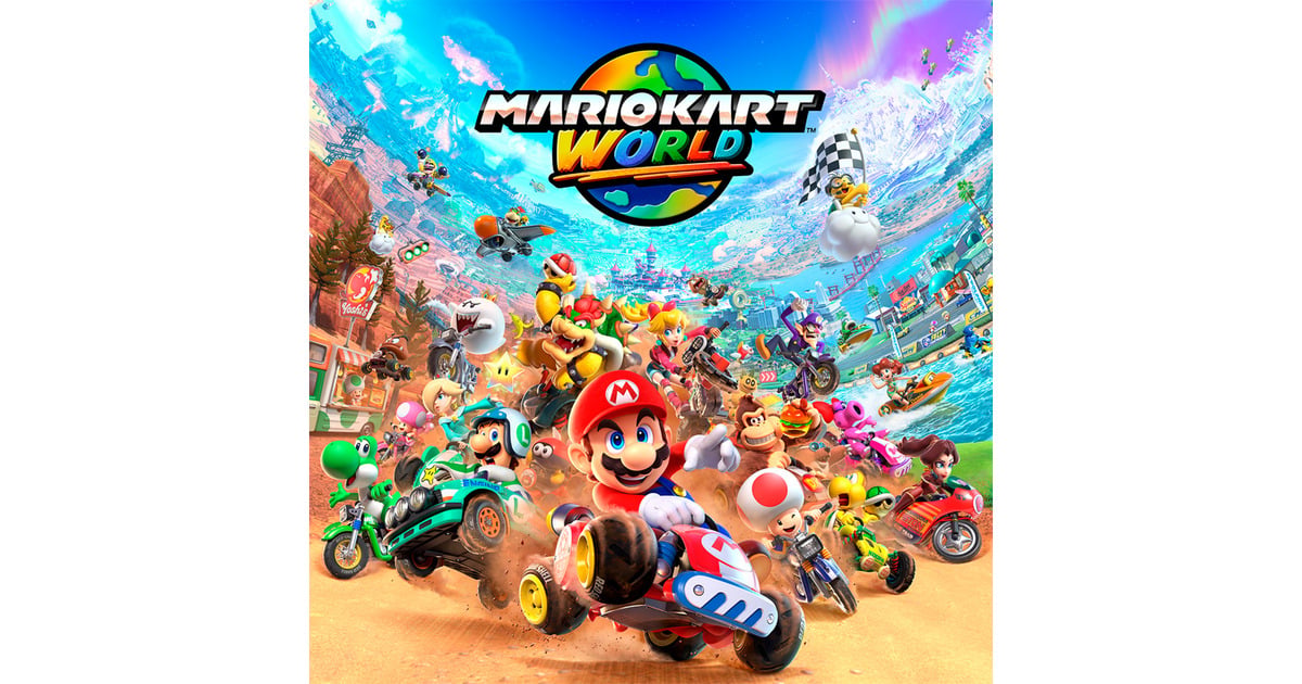 NintendoSwitch 2 + Mario Kart World spelconsole