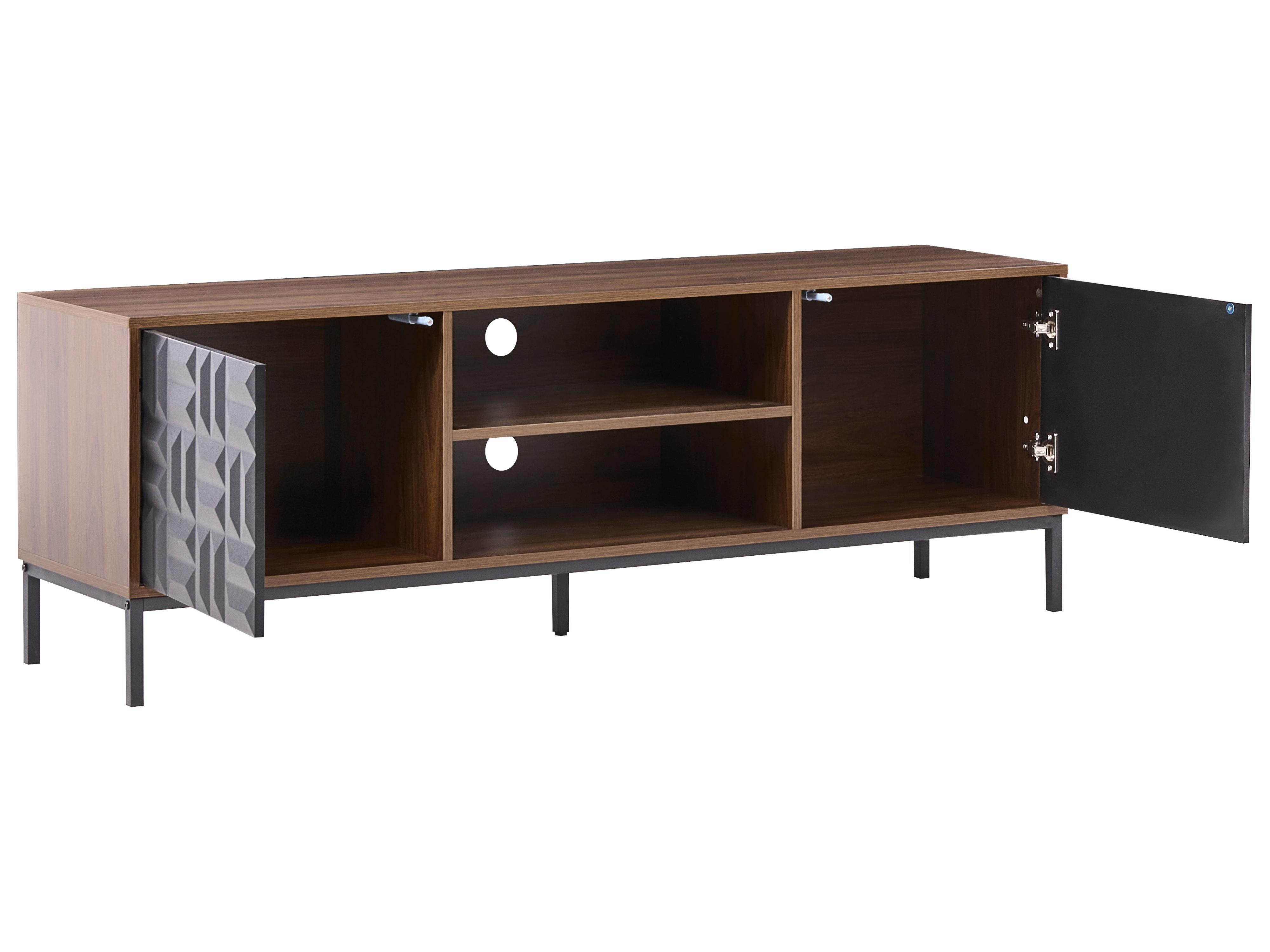 TV-meubel CARAQUET Donkerbruin