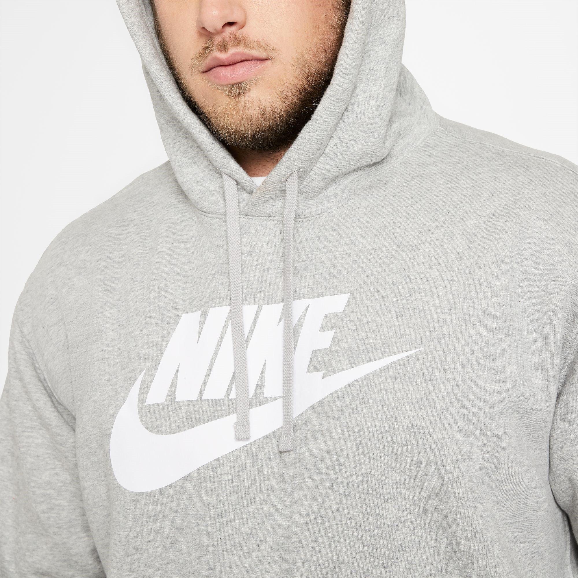Nike Sportswear Club Fleece Mens Graphic Pullover Hoodie