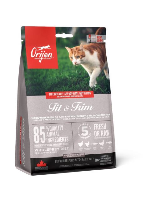 Orijen Whole Prey Fit & Trim Cat Kip&Kalkoen - Kattenvoer