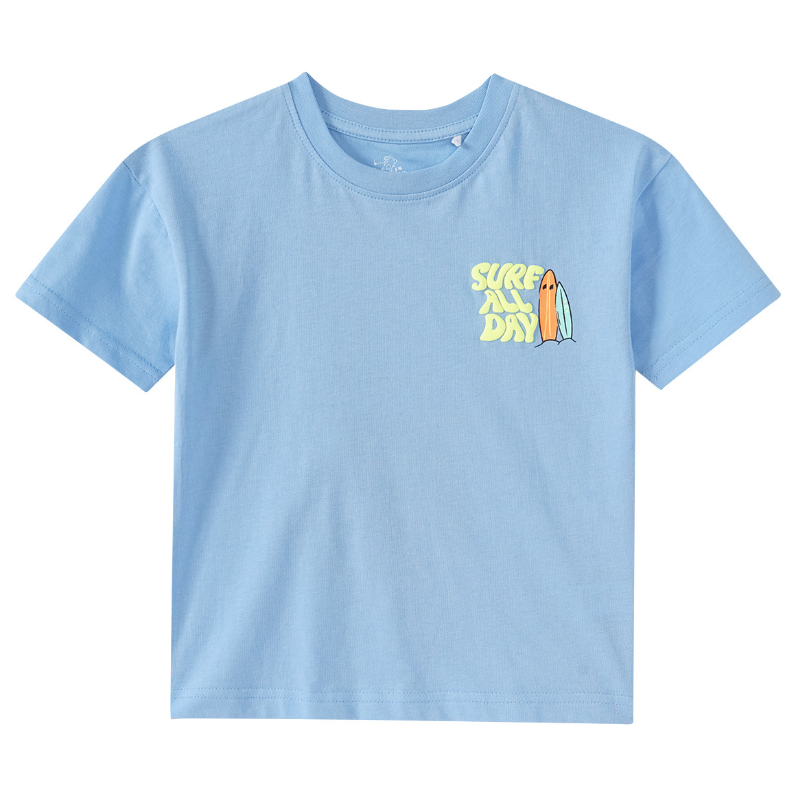 Topolino Jungen T-Shirt mit Rücken-Print hellblau