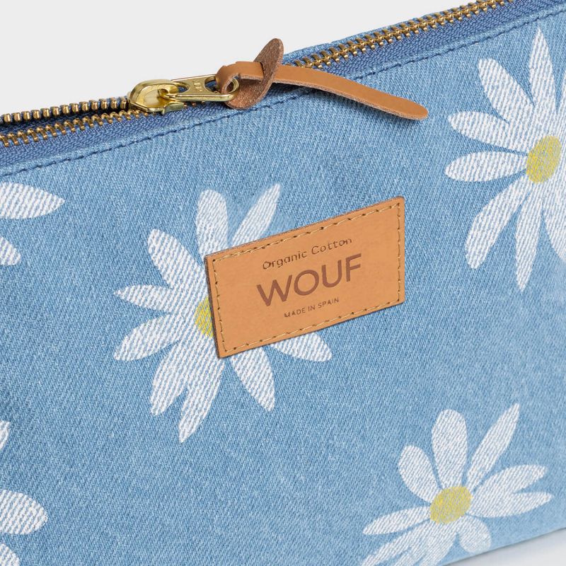 Pochette Large coton biologique 21.5 cm Drew
