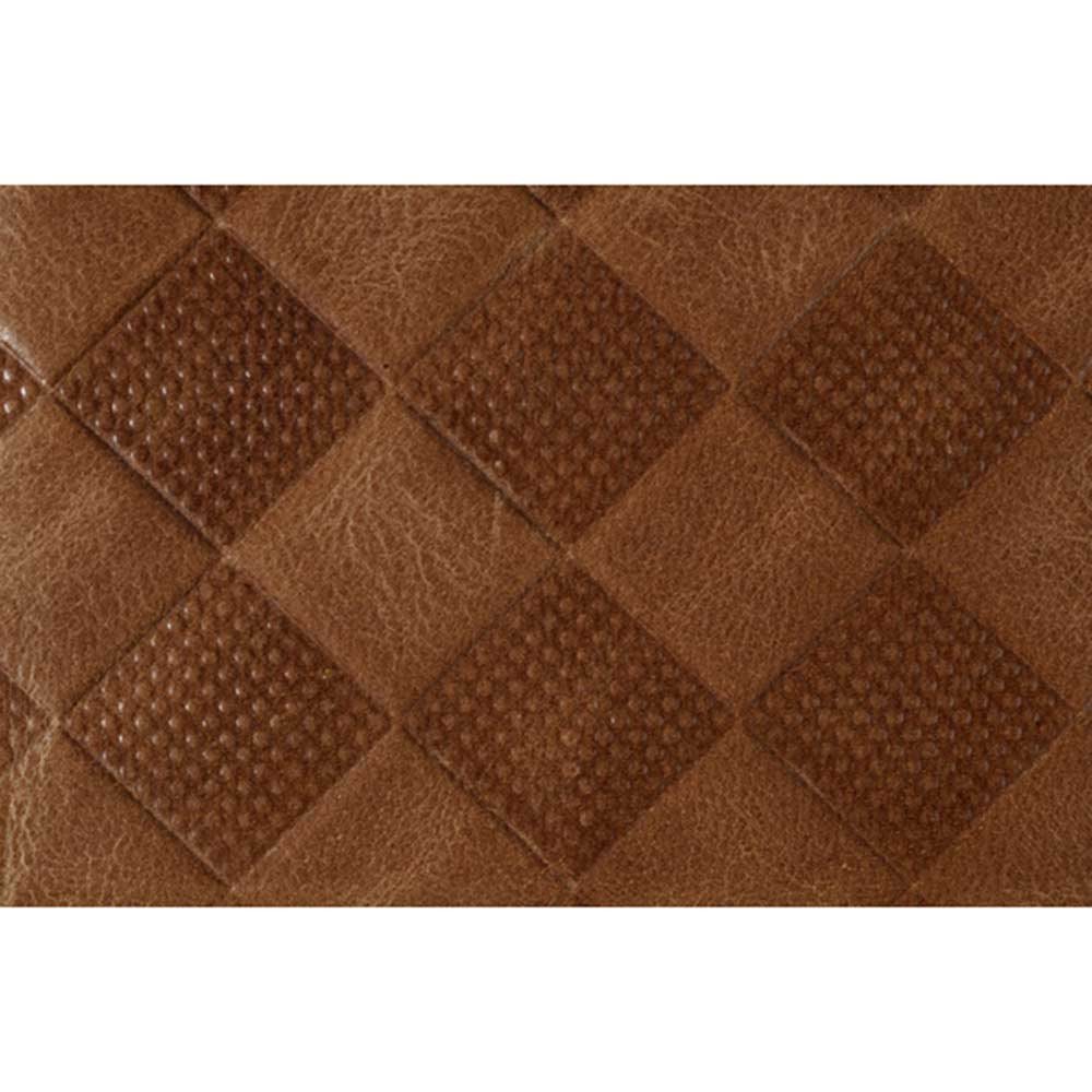 Exentri Leather Wallet RFID sand chess