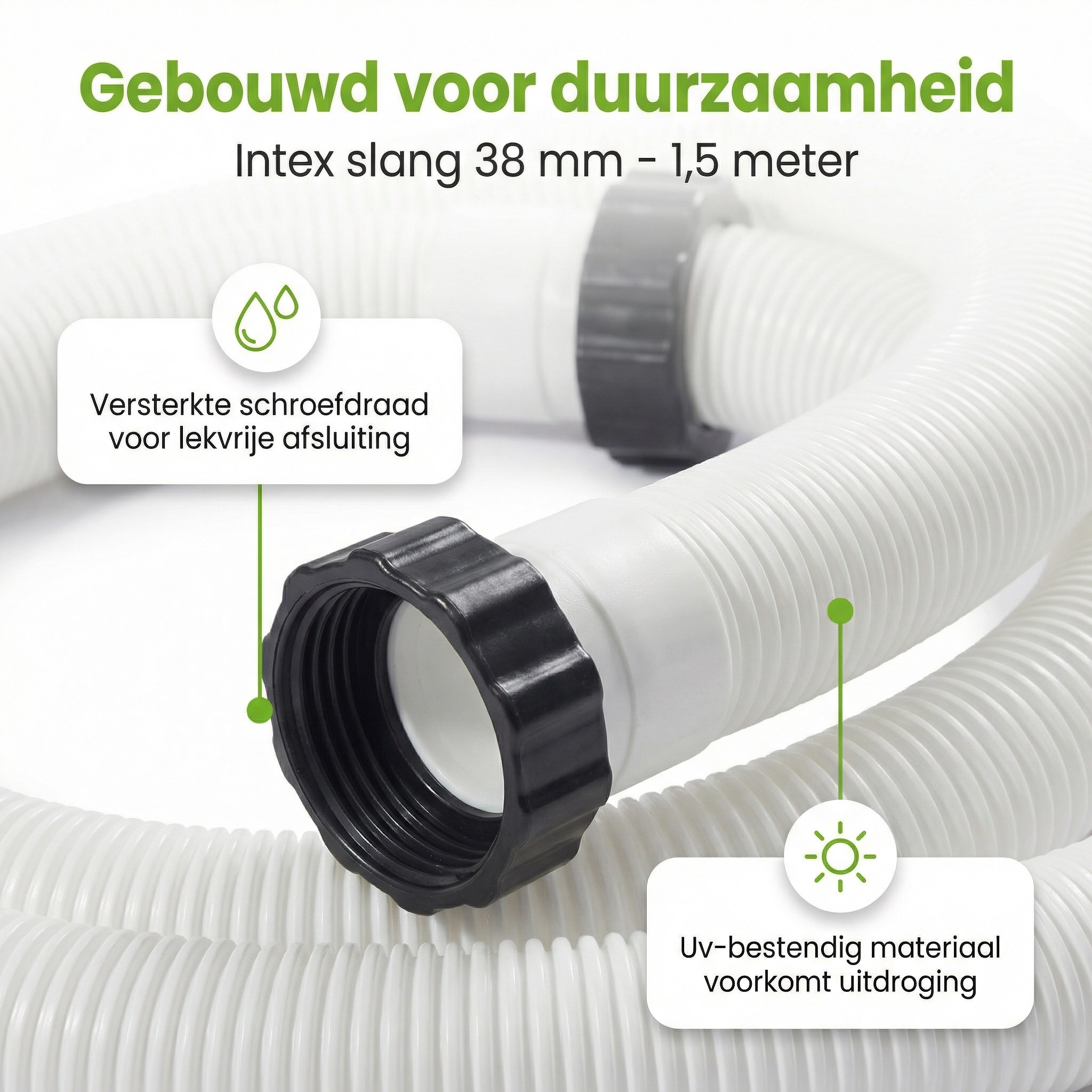 Intex 38 mm slang - 1,5 meter