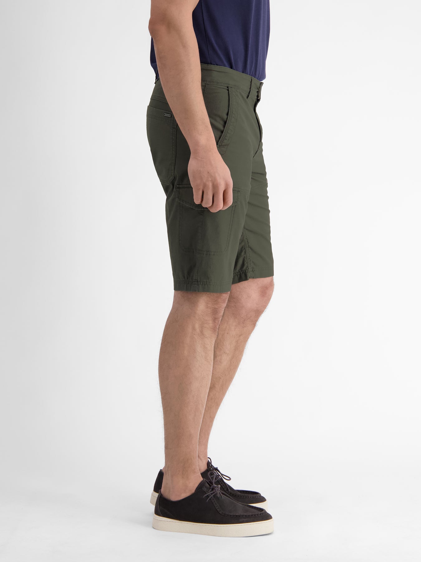 Lässige Herren Cargo-Bermuda, sommerlich leicht