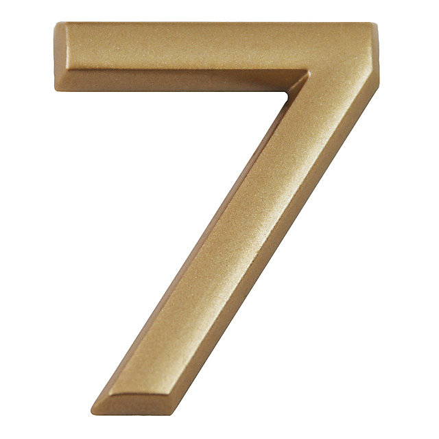 Chiffre dorée 