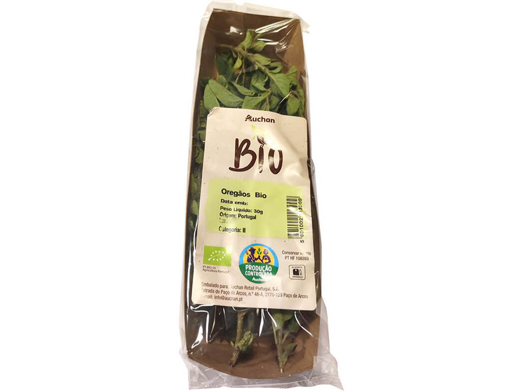 ORÉGÃO AUCHAN BIO CULTIVAMOS O BOM 30 G