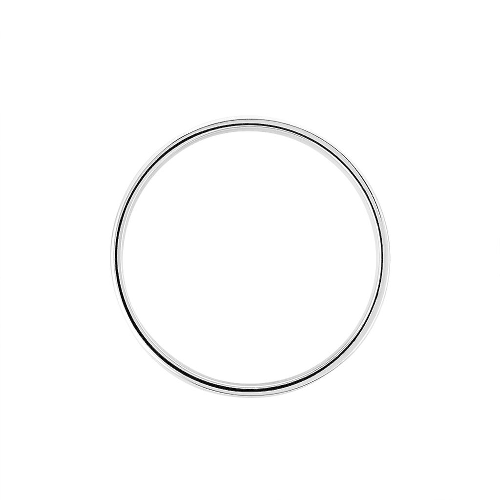 Alliance Epi Ruban Plat Or Blanc