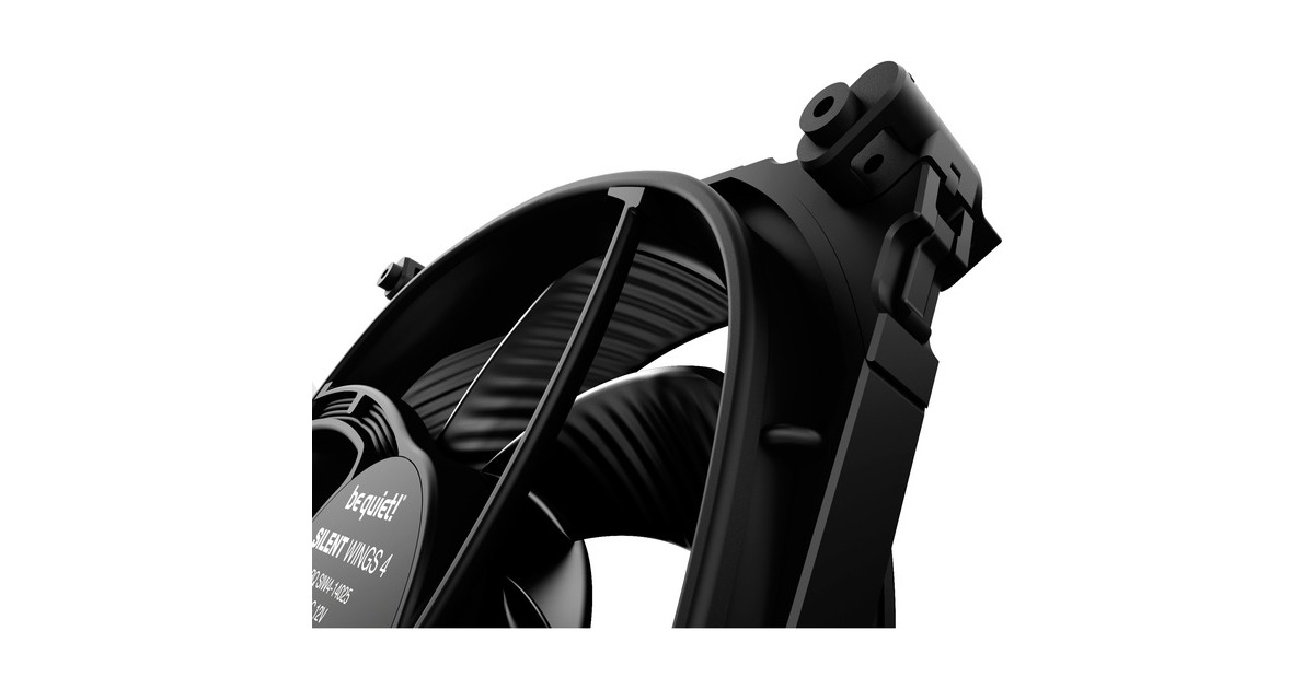 be quiet!Silent Wings 4 PWM case fan  (Zwart, 140 x 140 x 25 mm)