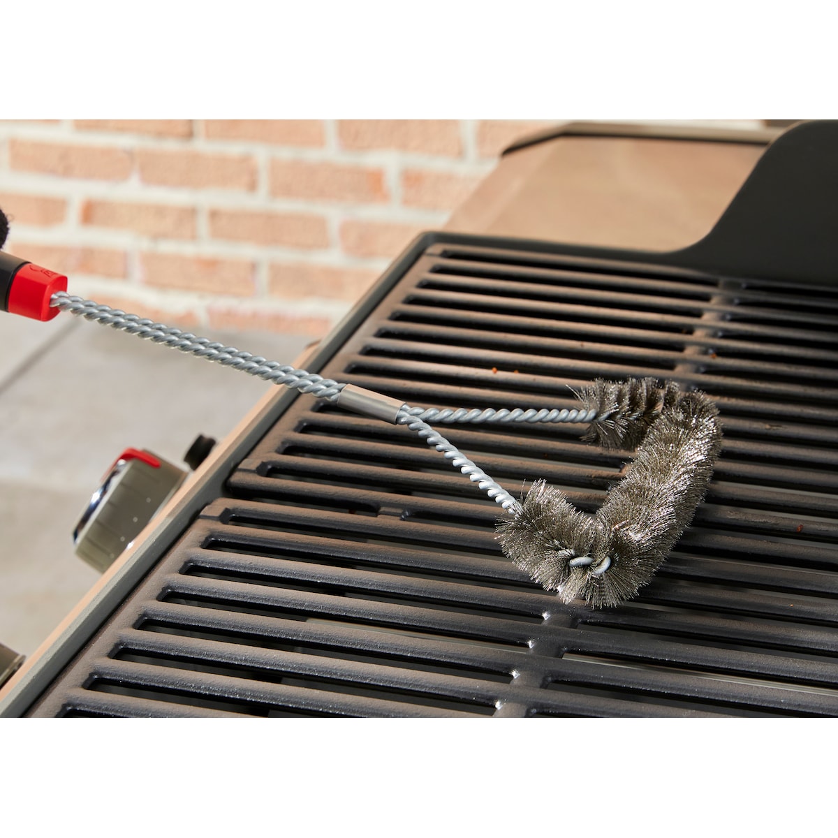 Weber tresidet grillbørste 6278