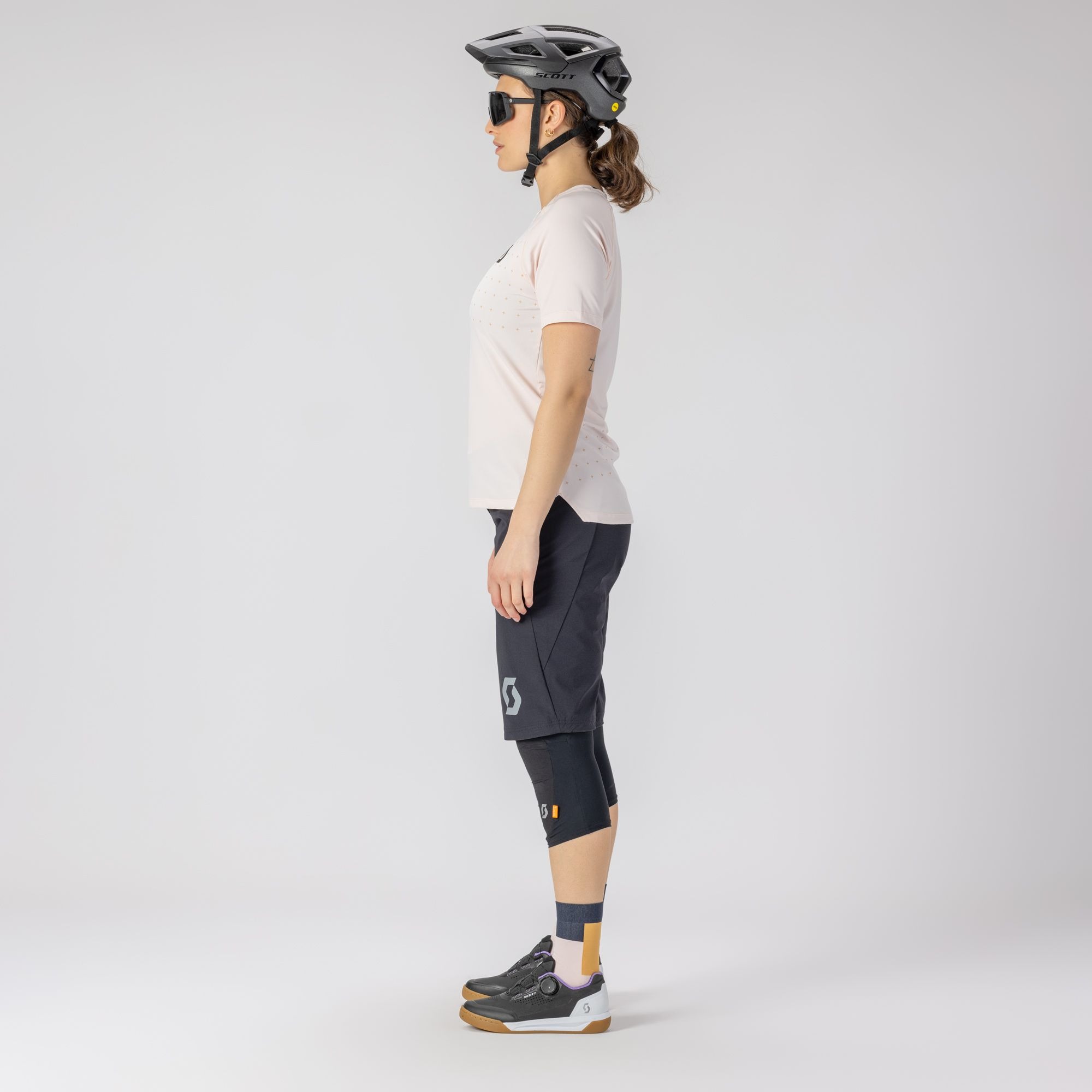 SCOTT Trail Vertic Pro kortærmet cykeltrøje sugar pink dame