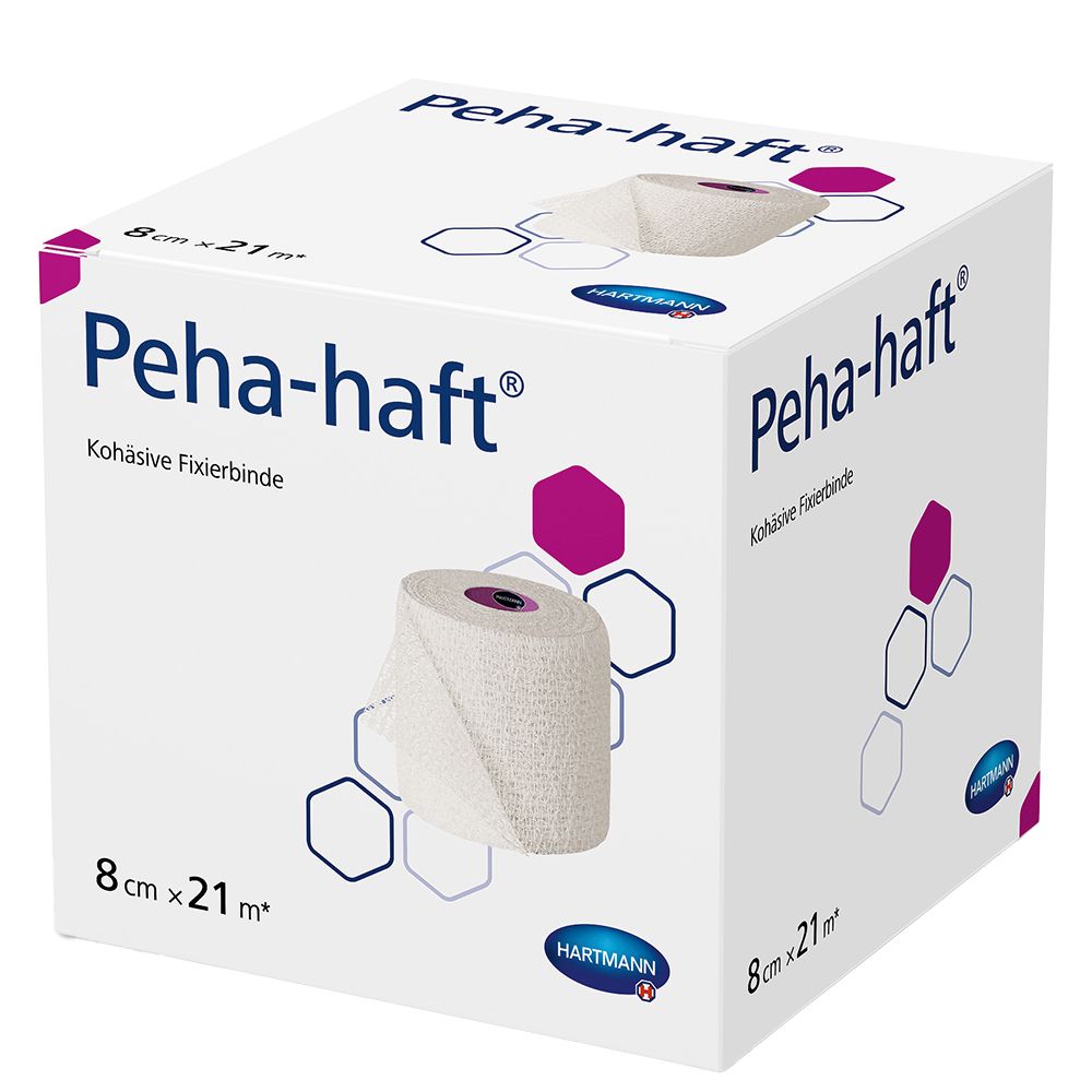 Peha-haft® Fixierbinde latexfrei 8 cm x 21 m