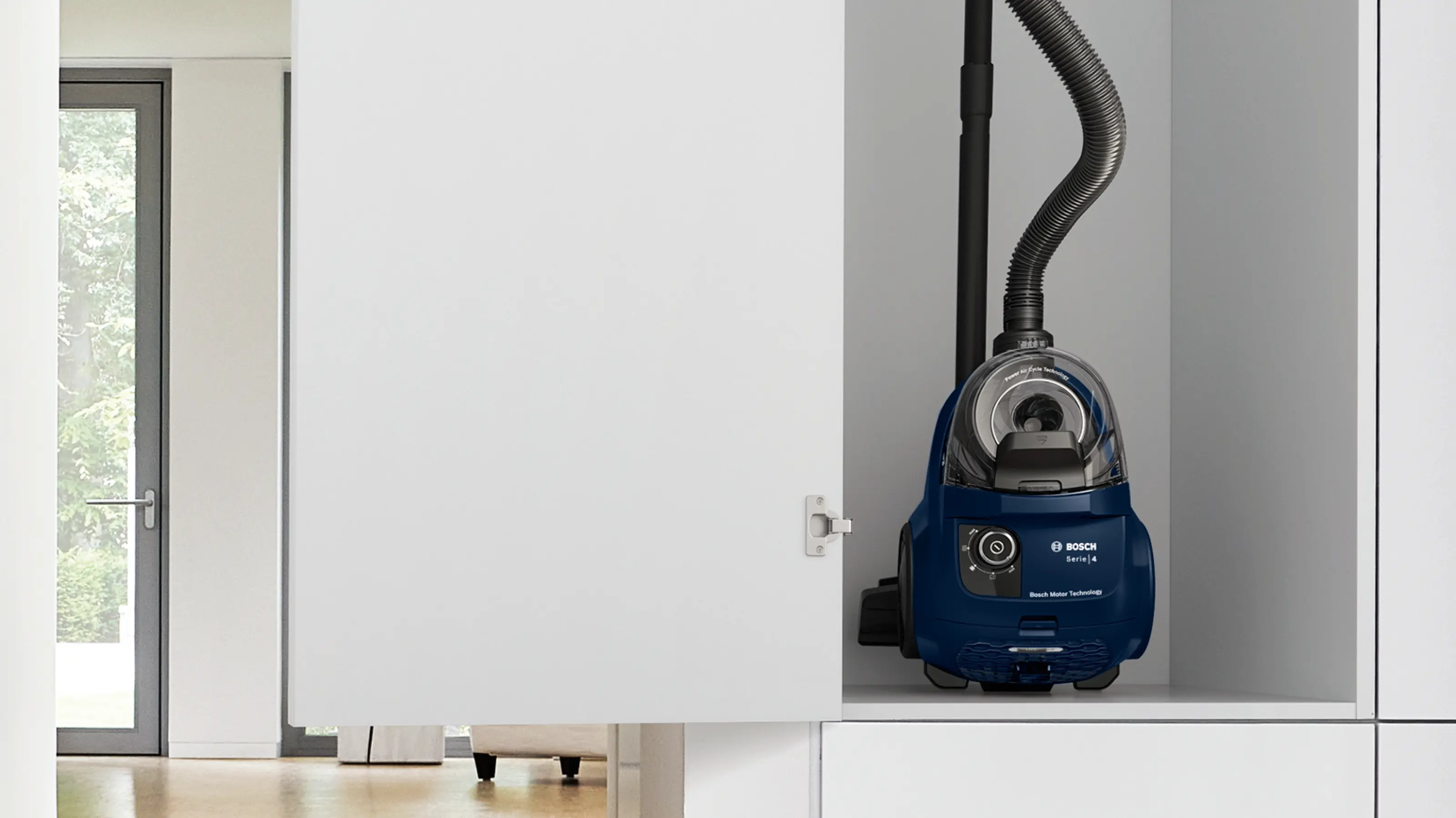 Serie 4 Stofzuiger zonder zak Blauw