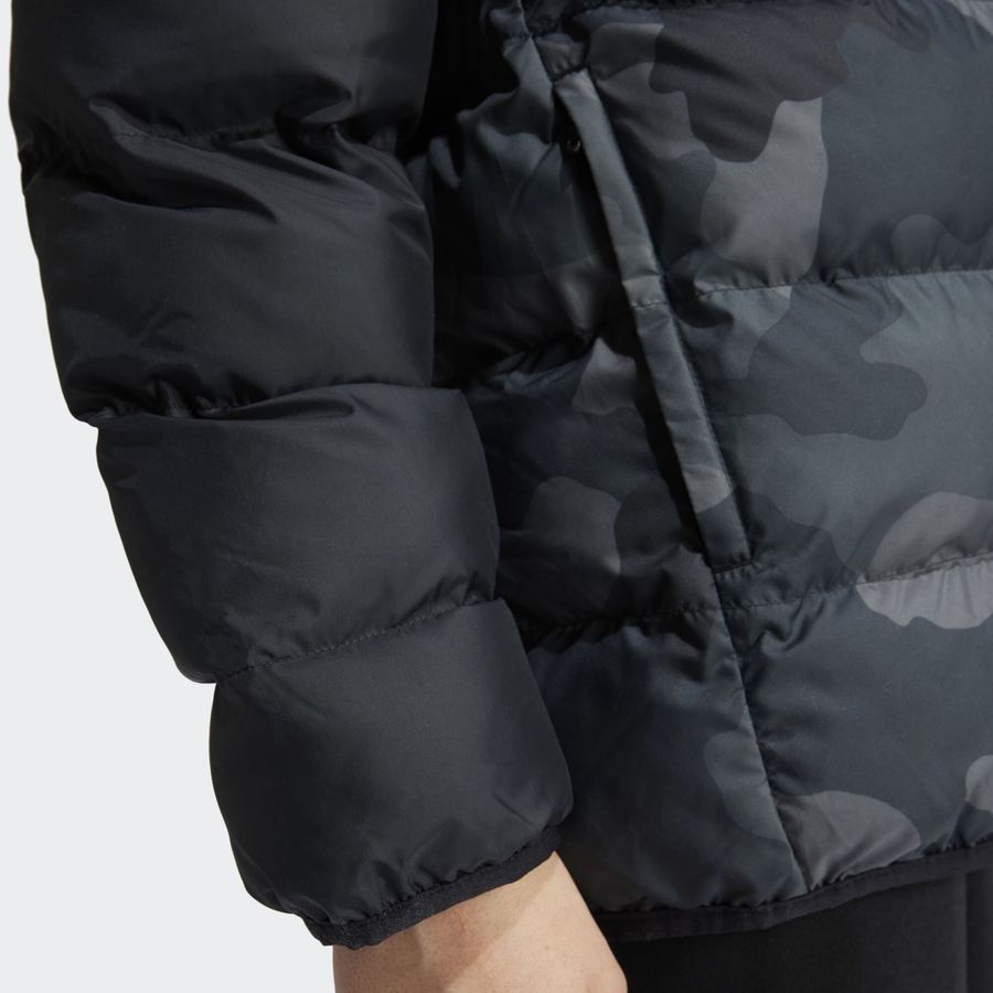 Adidas Synthetic Down Allover Print Jacket