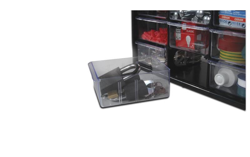 Schubladenmagazin «Kombi-Modell» 39 SchubladenKleinteilemagazin