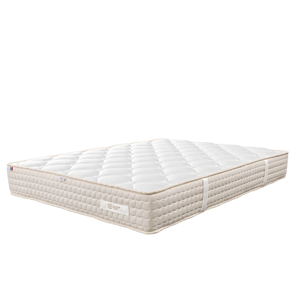 LUXURY LITERIE Sublime 140x190 + Sommier Blanc