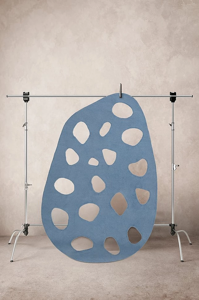 LANCY luggteppe 160x230 cm