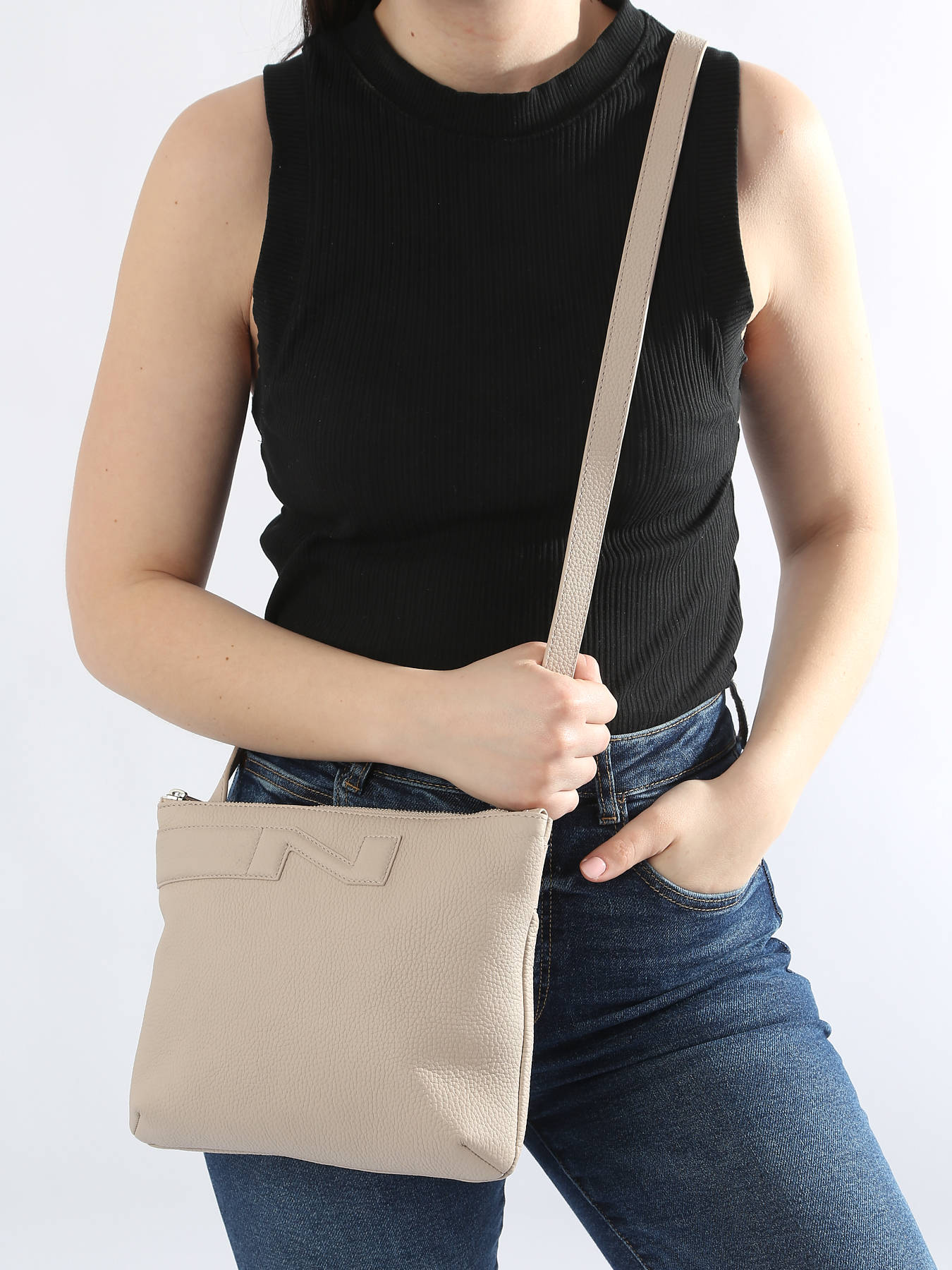 Sac bandoulire Napoli cuir NATHAN BAUME