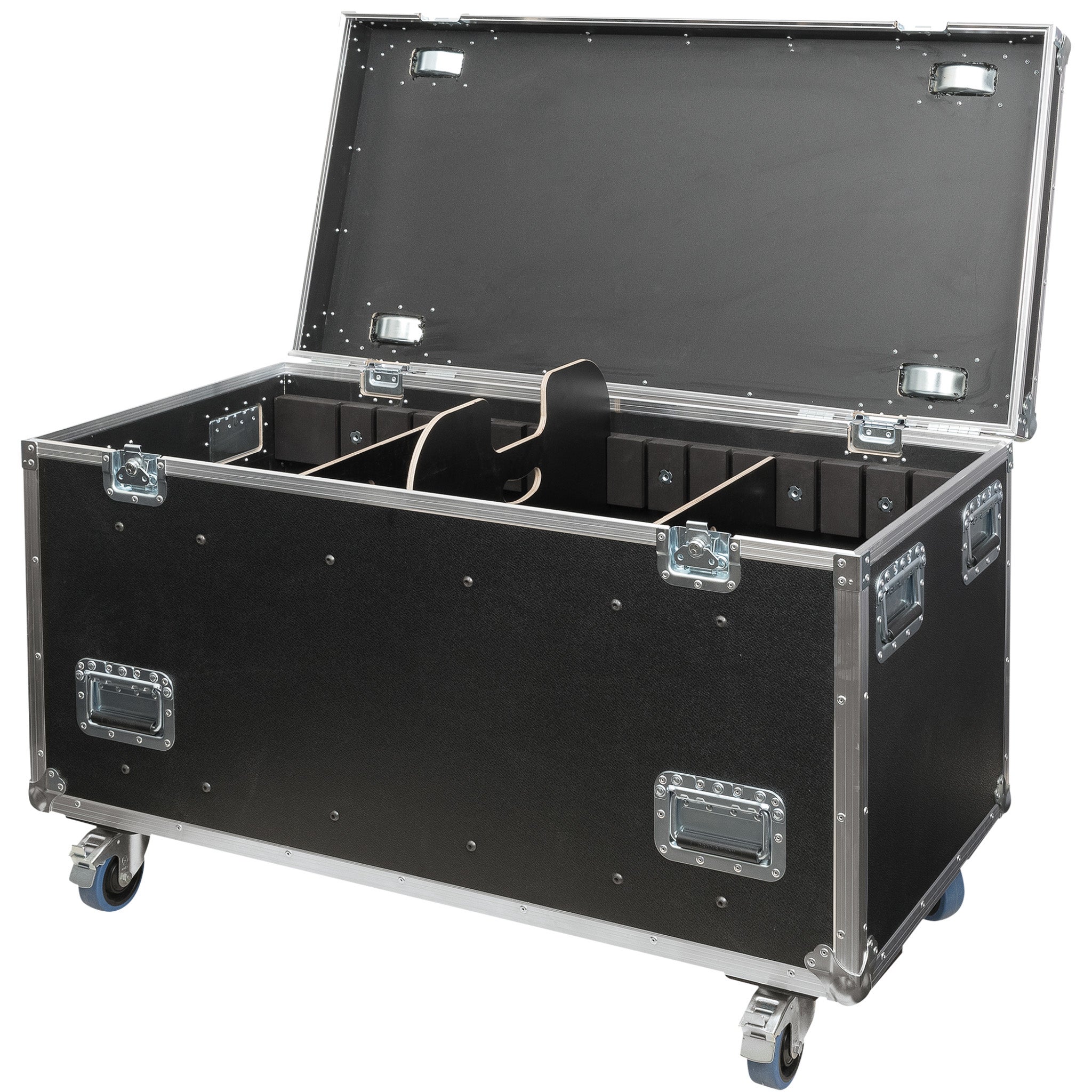 Showgear Multiflex Case 120 universele utility flightcase op wielen 120 x 60 x 75,6 cm
