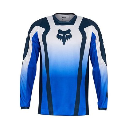 Maillot cross Fox 180 LEAN 2025 - Bleu / Blanc