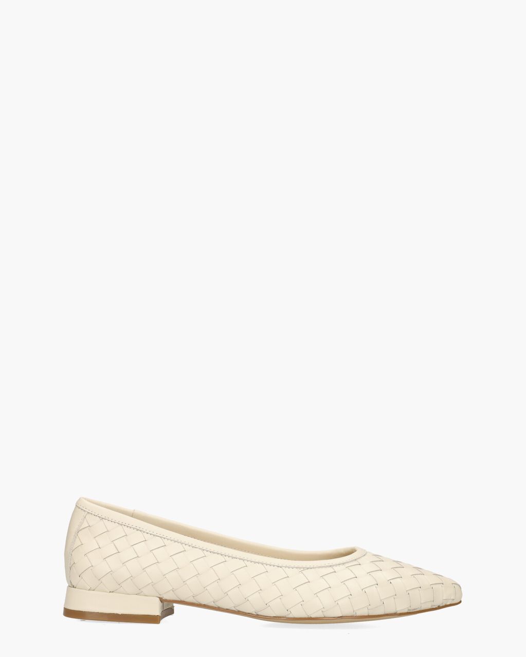 Di Lauro Wylony Off-White Damesballerina's
