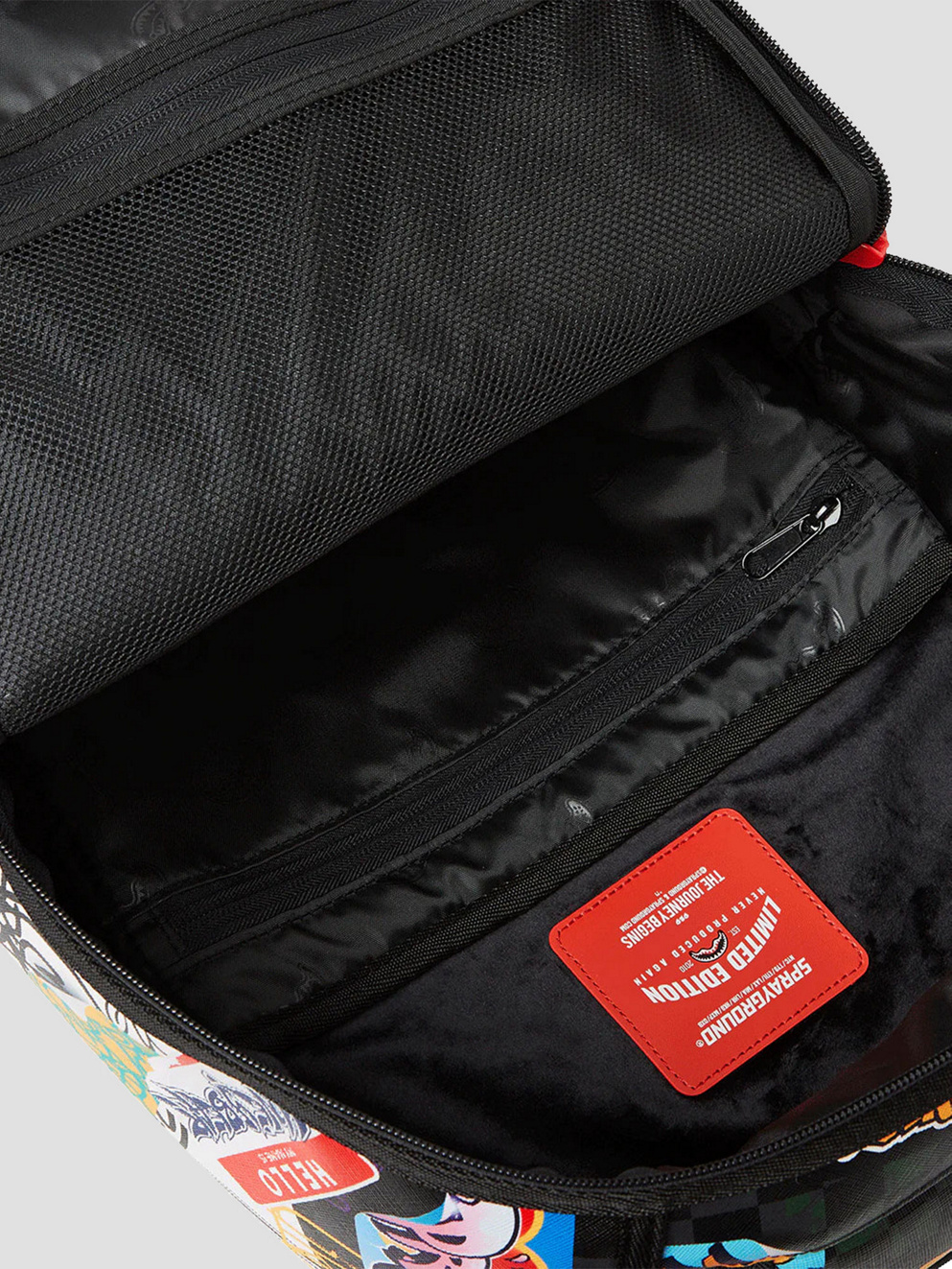 Sprayground Tagged Up Hmni Backpack pattern
