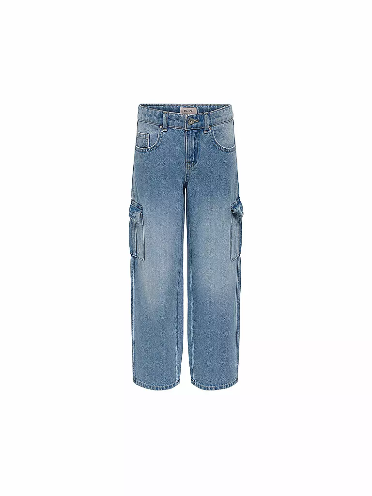 ONLY Mädchen Jeans Wide Fit KOGHARMONY hellblau