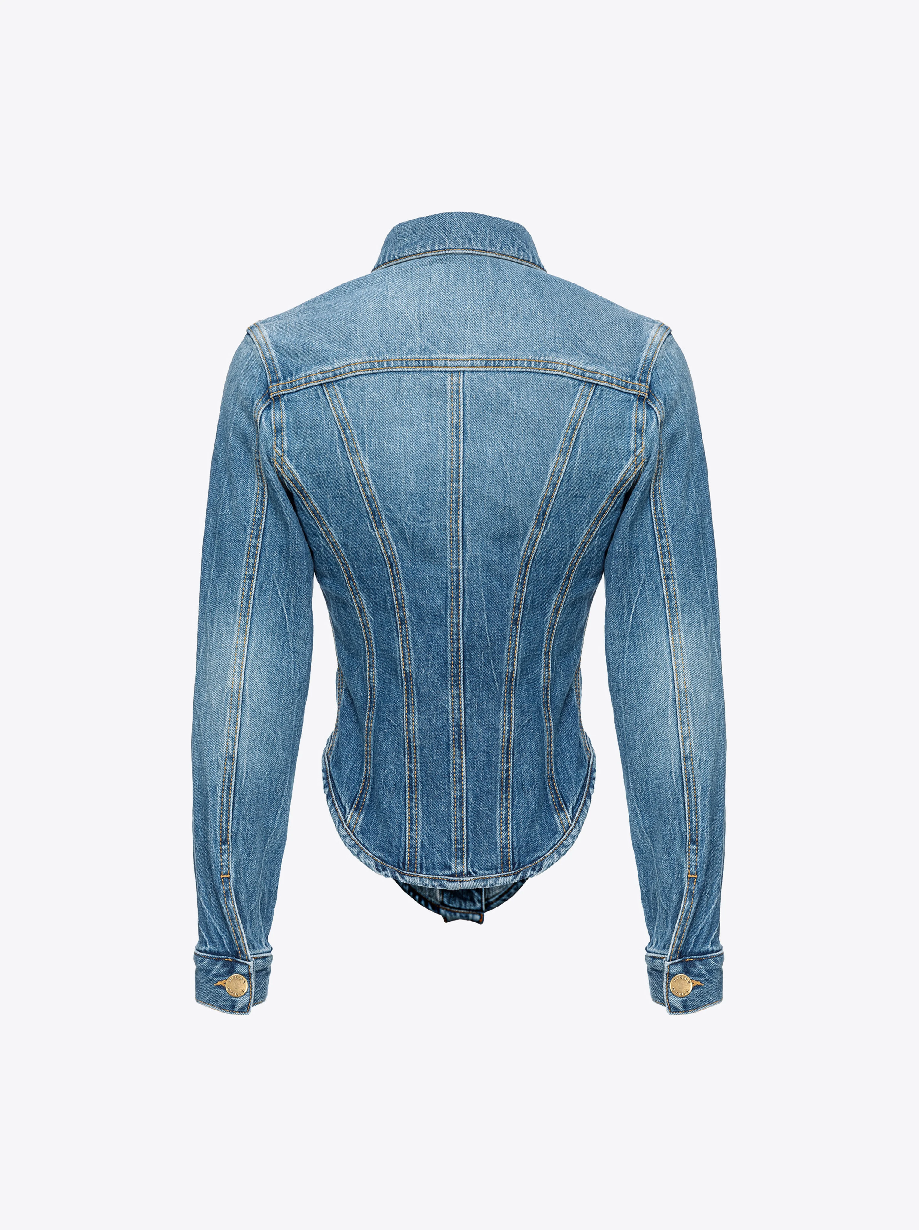 Blouson corset | Bleu