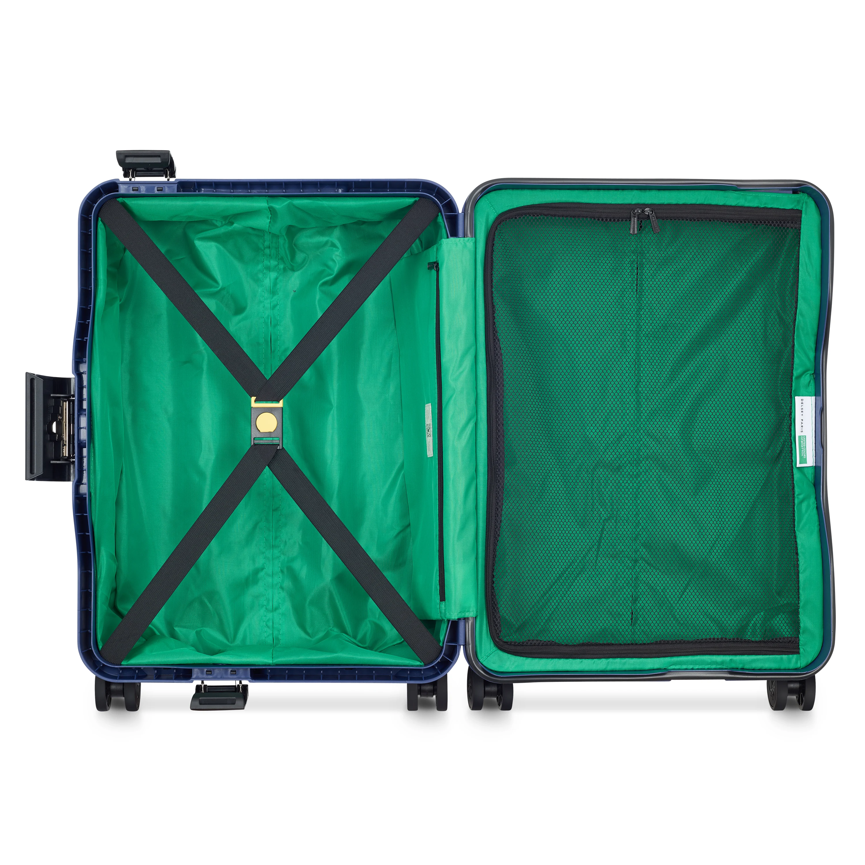 COLOR BLOCK HARDSIDE - Valise cabine rigide | Bleu