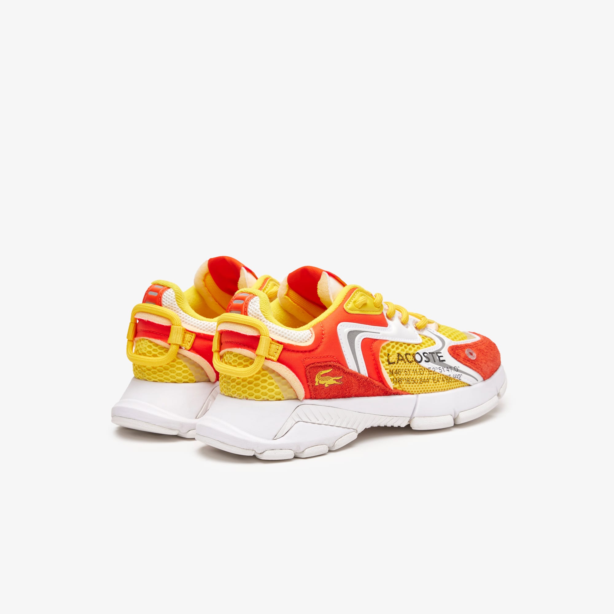 Sneakers L003 Neo femme en textile Sneakers - Jaune - Lacoste - Femme