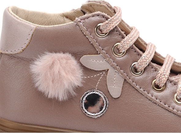 Bopy boots bottine bebe romana rose