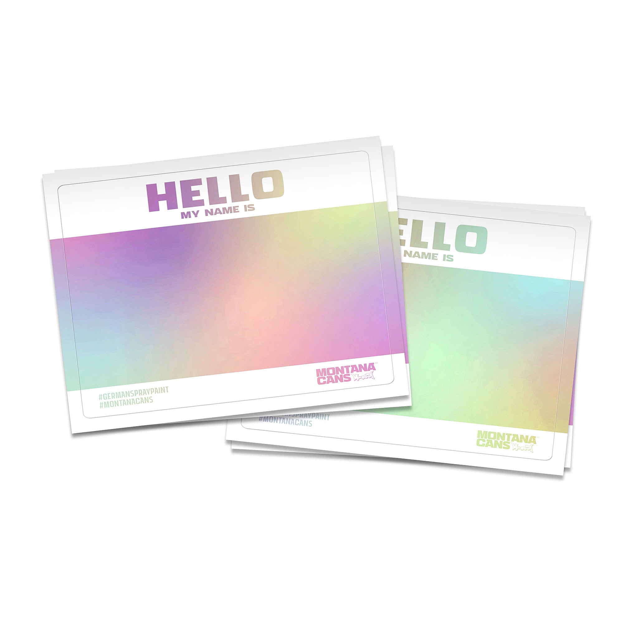 Montana<br>hellogram sticker