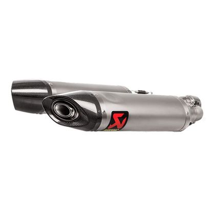 Silencieux Akrapovic Titane embout carbone