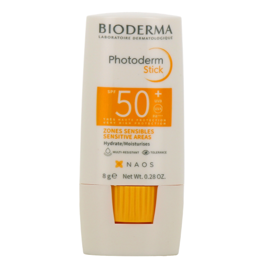 Stick solaire SPF 50+ Photoderm Bioderma - Zones sensibles