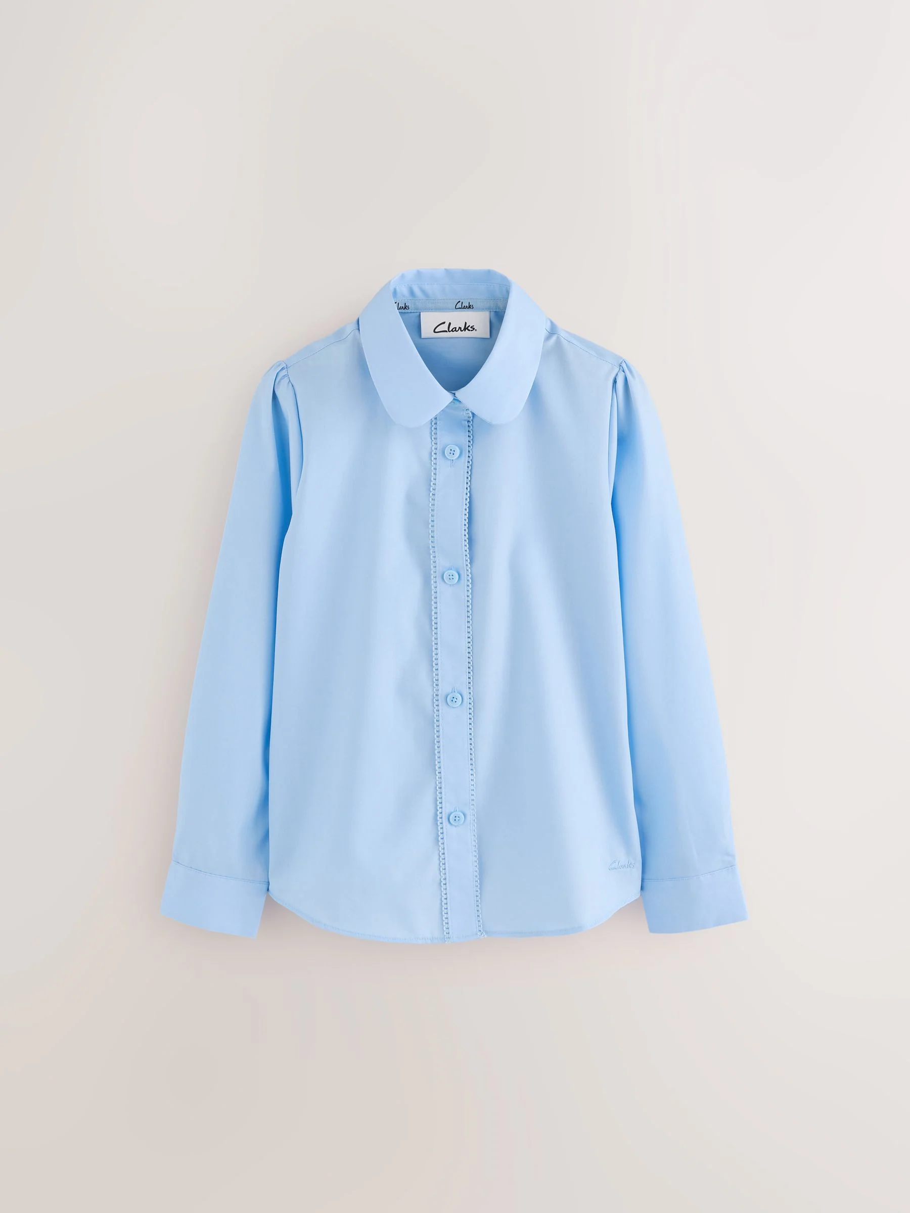 Clarks - Set van 3 schooloverhemden met korte mouwen voor meisjes
