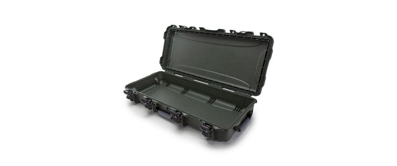 Kunststoffkoffer 985 - leer Olivgrün<br>Leichter, wasserdichter und robuster Hartschalenkoffer