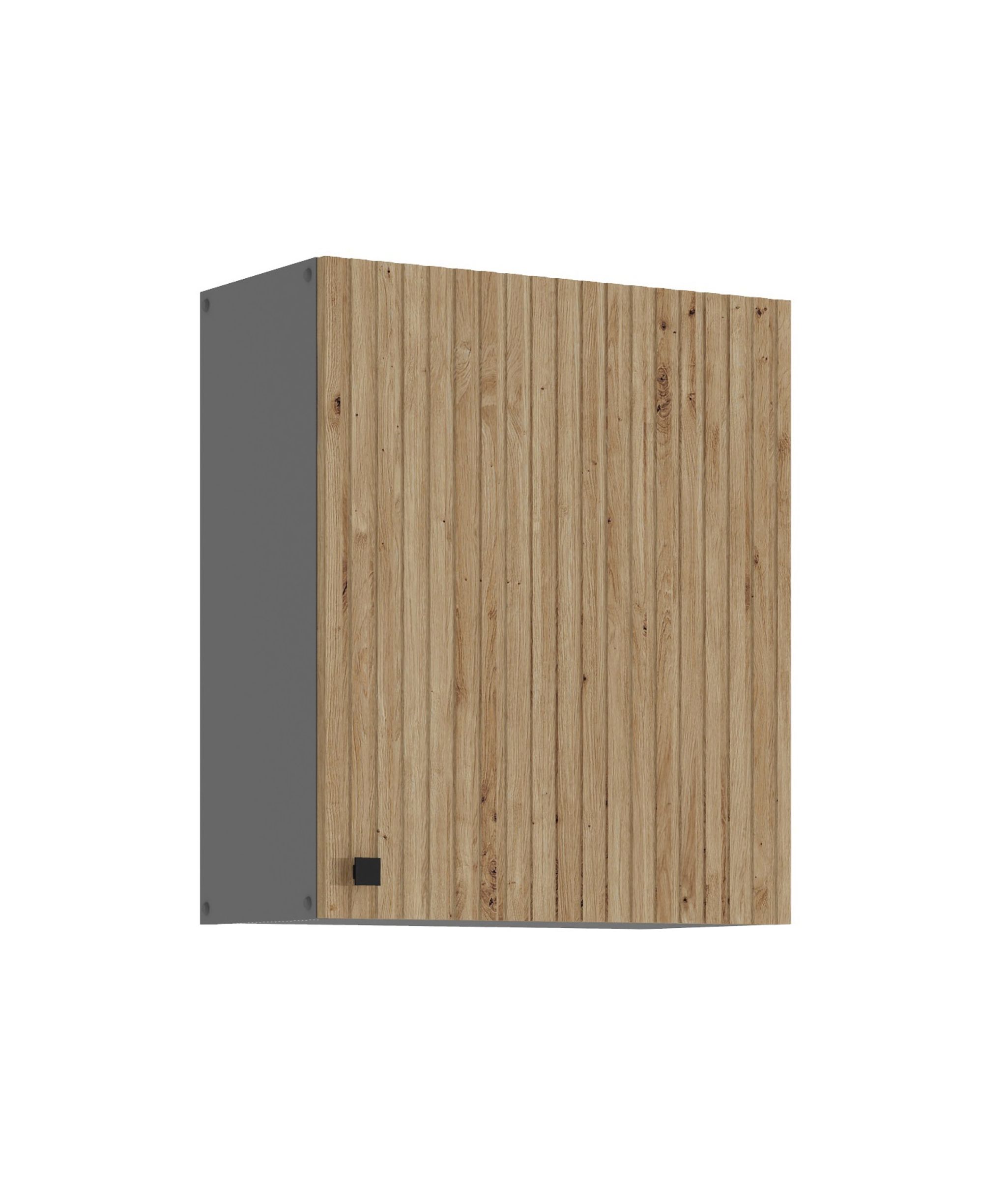 Küche AVA Artisan Hängeschrank 60 cm Lamellenoptik Küchenzeile Einbauküche