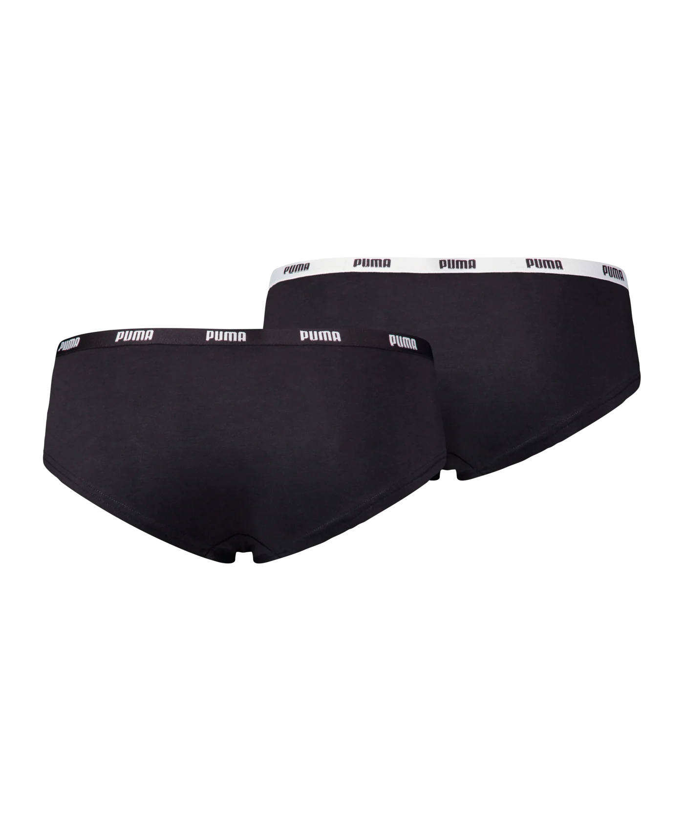 PUMA Iconic Hipster 2er Pack Damen Schwarz F200