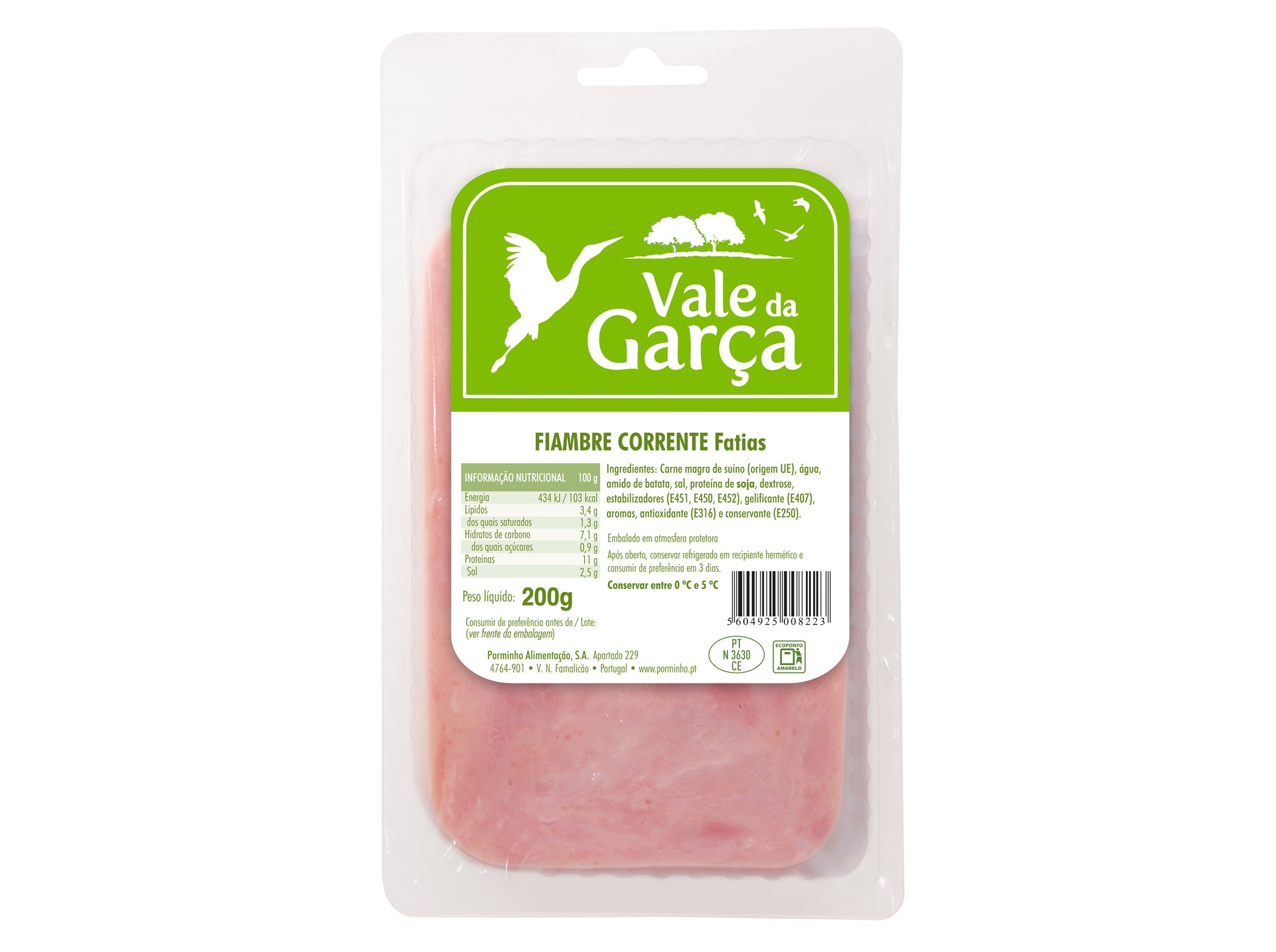 FIAMBRE VALE DA GARÇA CORRENTE FATIAS 200G