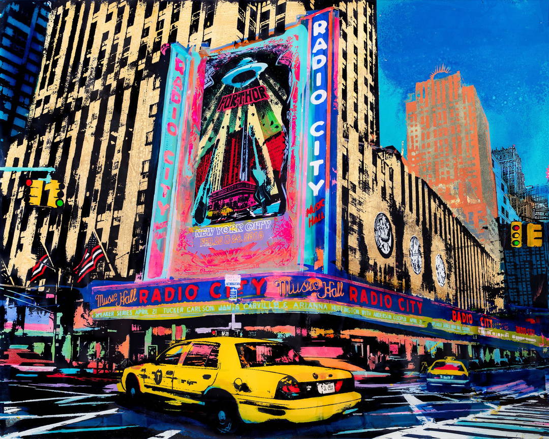 Radio City Hall by Sandra Rauch - Limited Edition. Edition of: 150. Signed.