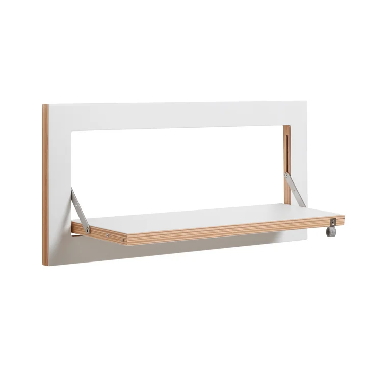 Ambivalenz - Fläpps Regal, 1 Regalboden, 60 x 27 cm, weiss