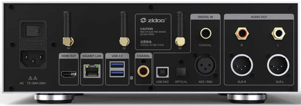 Zidoo Neo S Lecteurs réseau audio