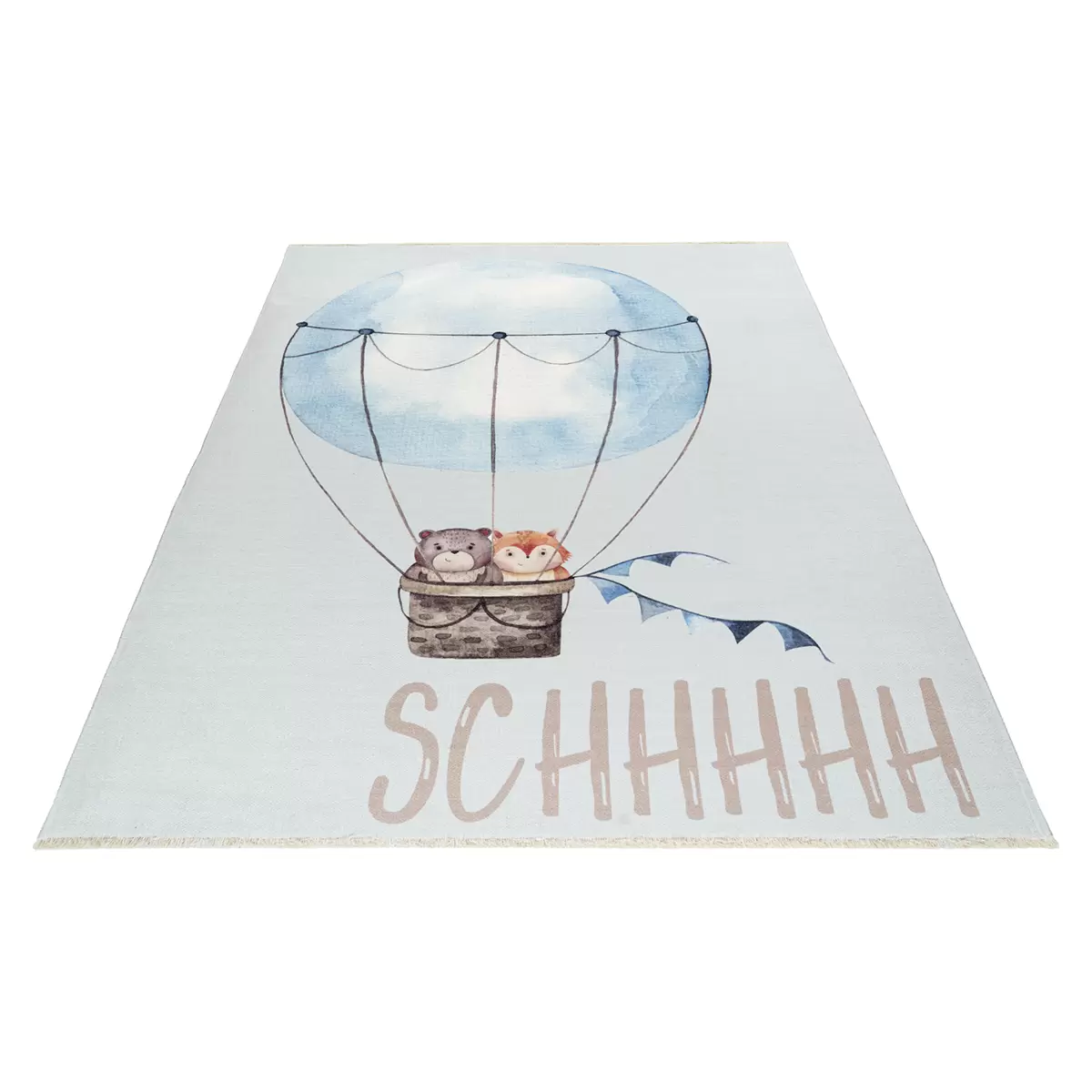 Teppich My Greta Hellgrau