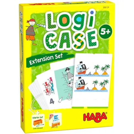 HABA 306124 LogiCase Extension Set Piraten