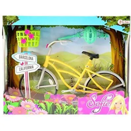 Toi-Toys Sofie Puppenfahrrad, 1 Stück, sortiert
