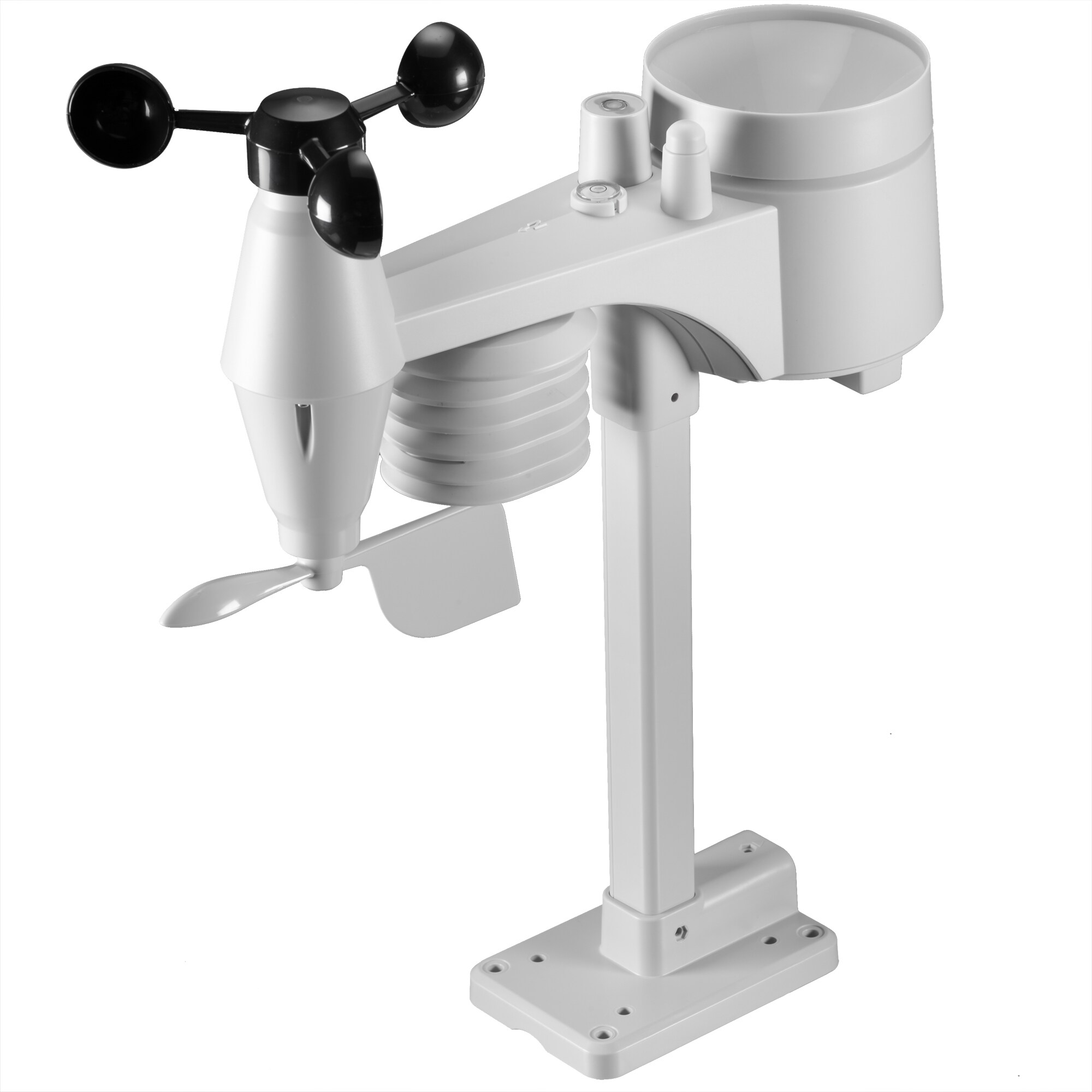 BRESSER Tuya Smart Home 7-in-1-Wetterstation ClimateConnect Farbe: schwarz