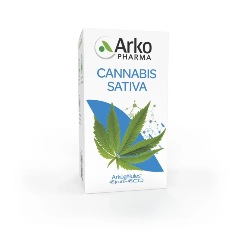 Arkogélules Cannabis Sativa - 45 Gélules