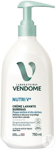 Laboratoires Vendôme Nutriv+ Crème Lavante Surgras 750ml