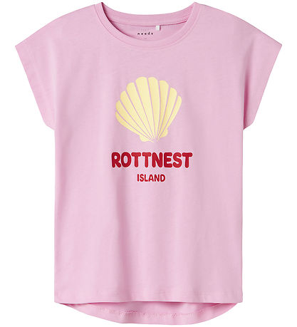 Name It T-Shirt - NkfViolet - Pink Frosting/Rottnest