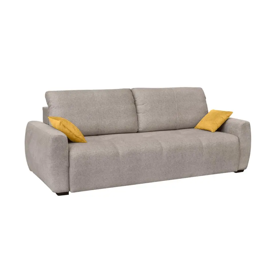 CALICOSY - Slaapbank ALBA - Beige - 76x246x112 cm